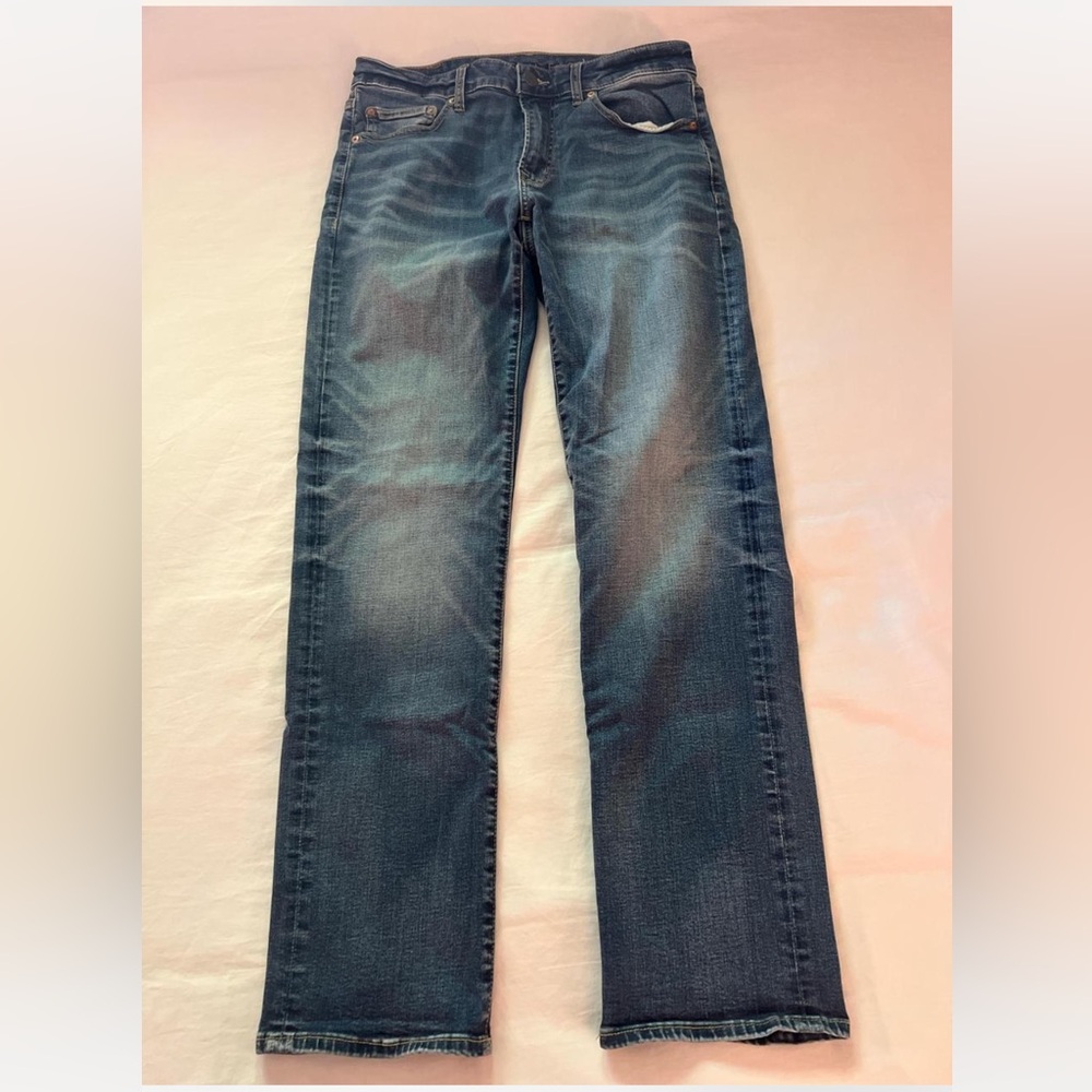 American Eagle Outfitters Dark Blue Straight Jeans